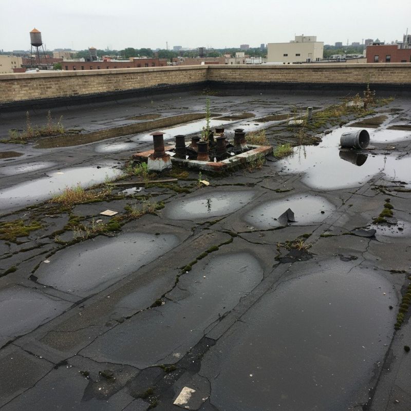 Flat Roof Tar Repair